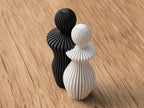 Moderne Paar Statue – Minimalistische Skulptur für Wohndeko, Valentinstag, Jahrestag – Deko für Wohnzimmer, Schlafzimmer, Büro
