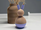Osterhase im Japandi-Stil: Minimalistischer Aufbewahrungsbehälter, Deko-Objekt, zweifarbig, verschraubbar, verschiedene Farben
