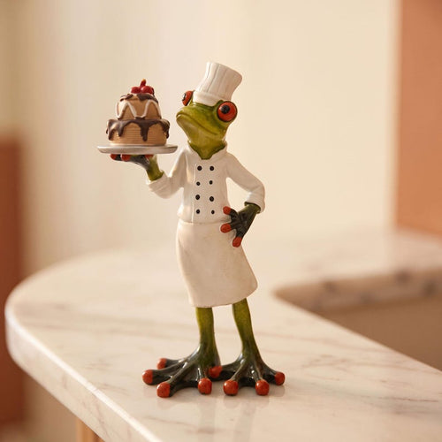 Frosch Harz Figur Gartendekoration Cottagecore Schreibtisch Dekoration 8 Stile Sammlerstück